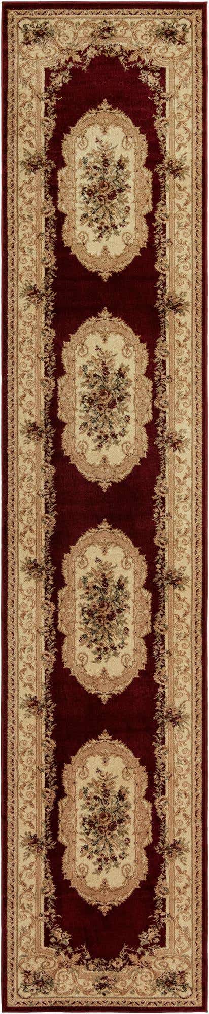 Red 3' 1 x 16' 5 Versailles Runner Area Rug