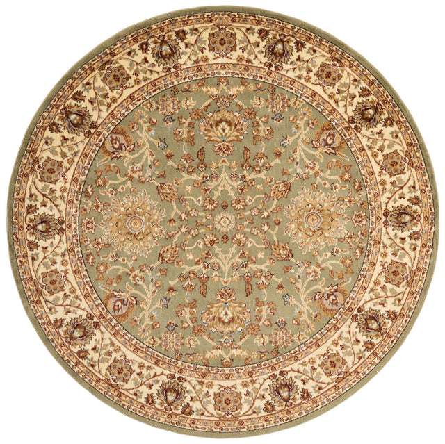Light Green 7' 1 x 7' 1 Voyage Round Area Rug