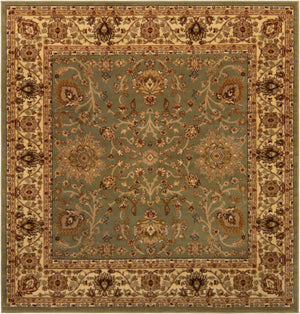 Light Green 7' 1 x 7' 1 Voyage Square Area Rug