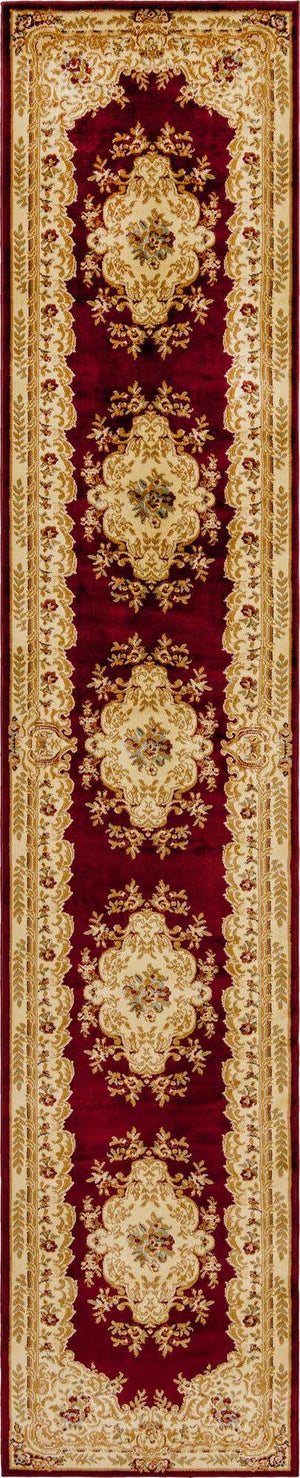 Red 3' 1 x 16' 5 Versailles Runner Area Rug