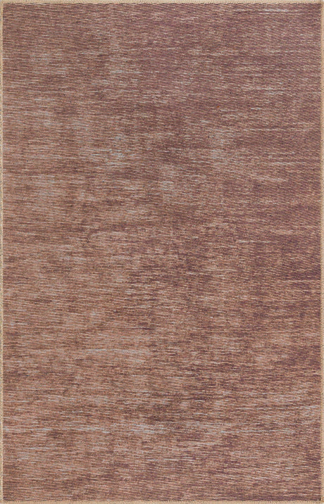 Brown 3' 6 x 5' 6 Asha Rectangle Area Rug 100% Chenille Cotton Easy Clean Indoor Living Dining Bedroom Office Carpet for Sale at Rug Engine