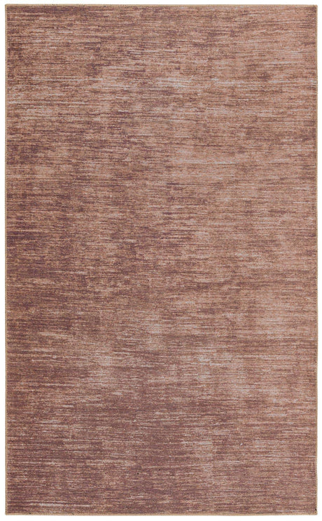 Brown 5' x 8' Asha Rectangle Area Rug 100% Chenille Cotton Easy Clean Indoor Living Dining Bedroom Office Carpet for Sale at Rug Engine