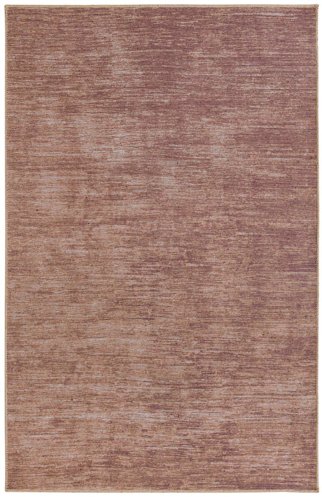 Brown 4' x 6' Asha Rectangle Area Rug 100% Chenille Cotton Easy Clean Indoor Living Dining Bedroom Office Carpet for Sale at Rug Engine