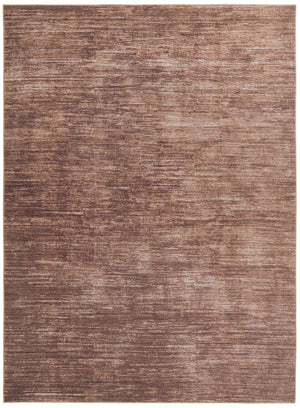 Brown 7' 6 x 10' 6 Asha Rectangle Area Rug 100% Chenille Cotton Easy Clean Indoor Living Dining Bedroom Office Carpet for Sale at Rug Engine