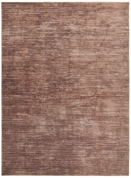 Brown 7' 6 x 10' 6 Asha Rectangle Area Rug 100% Chenille Cotton Easy Clean Indoor Living Dining Bedroom Office Carpet for Sale at Rug Engine