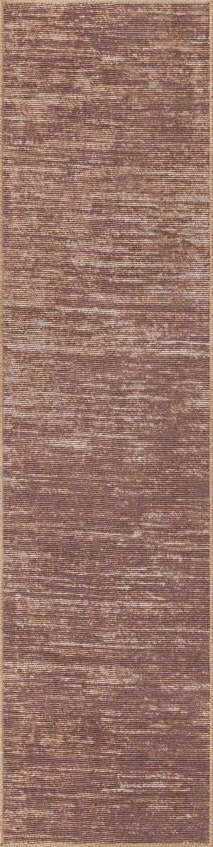 Brown 2' x 8' Asha Runner Area Rug 100% Chenille Cotton Easy Clean Indoor Living Dining Bedroom Office Carpet for Sale at Rug Engine