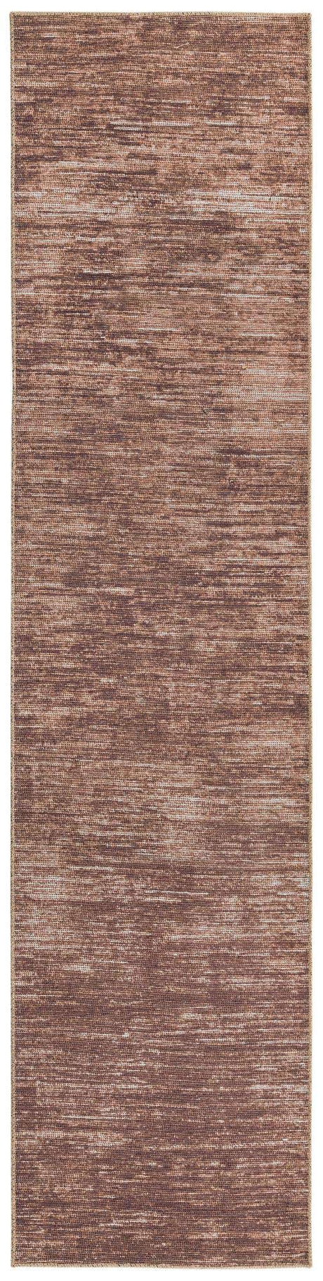 Brown 2' 6 x 10' Asha Runner Area Rug 100% Chenille Cotton Easy Clean Indoor Living Dining Bedroom Office Carpet for Sale at Rug Engine