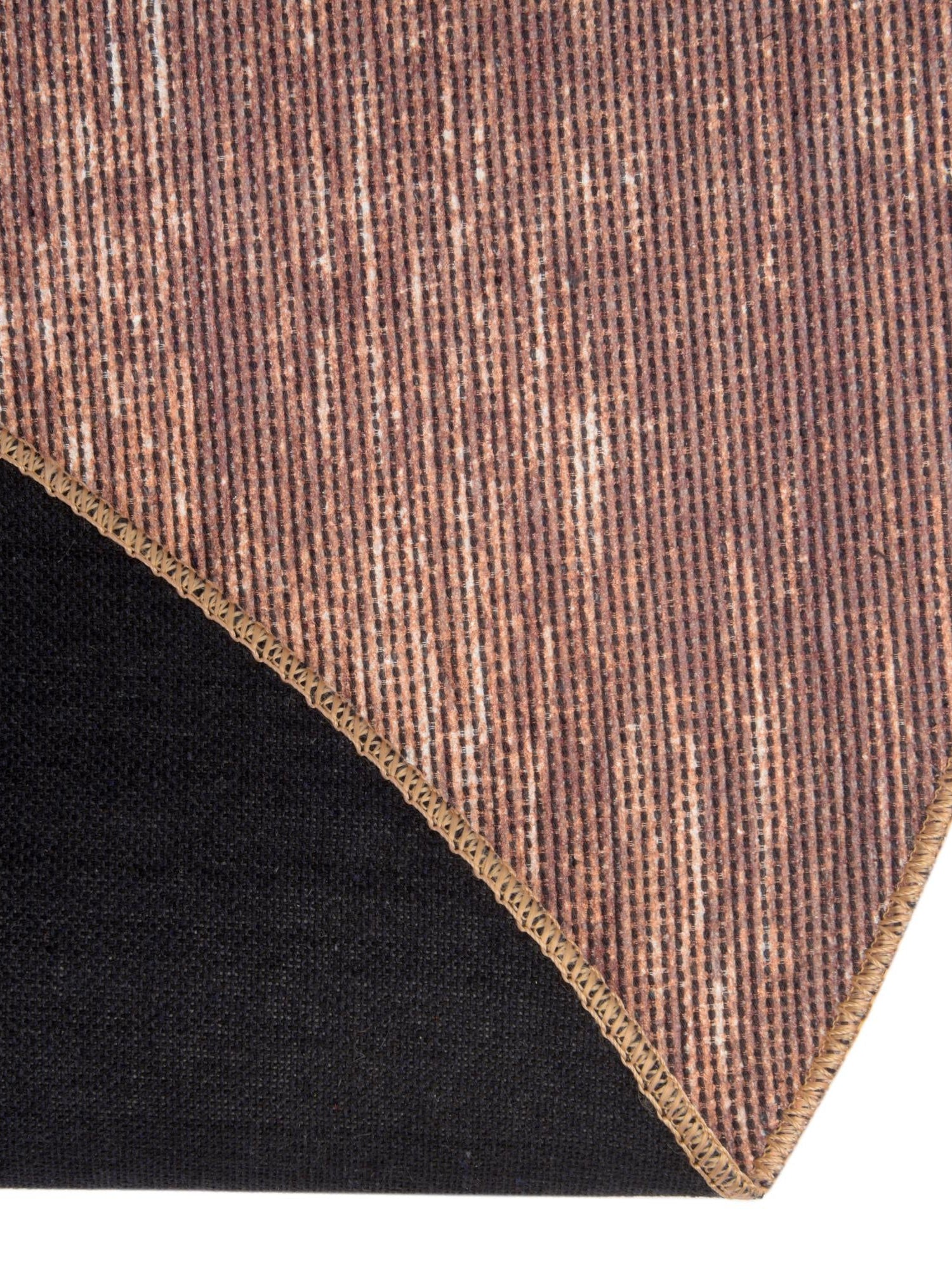 Brown 2' x 3' Asha Oval Area Rug 100% Chenille Cotton Easy Clean Indoor Living Dining Bedroom Office Carpet for Sale at Rug Engine