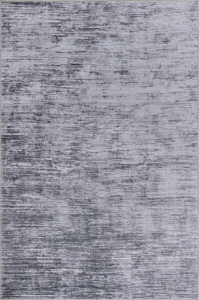 Gray 6' x 9' Asha Rectangle Area Rug 100% Chenille Cotton Easy Clean Indoor Living Dining Bedroom Office Carpet for Sale at Rug Engine