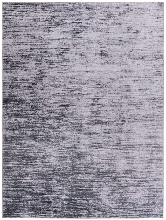 Gray 7' 6 x 10' 6 Asha Rectangle Area Rug 100% Chenille Cotton Easy Clean Indoor Living Dining Bedroom Office Carpet for Sale at Rug Engine