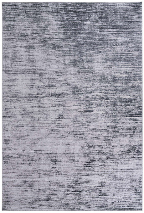 Gray 8' 4 x 12' Asha Rectangle Area Rug 100% Chenille Cotton Easy Clean Indoor Living Dining Bedroom Office Carpet for Sale at Rug Engine