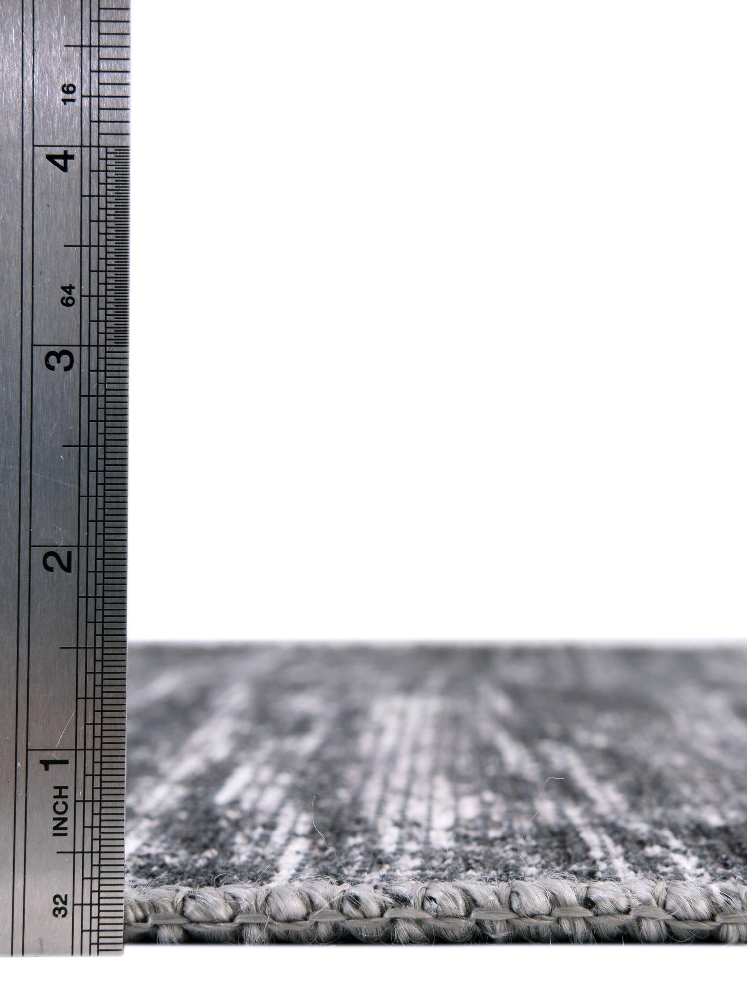 Gray 2' 6 x 10' Asha Runner Area Rug 100% Chenille Cotton Easy Clean Indoor Living Dining Bedroom Office Carpet for Sale at Rug Engine