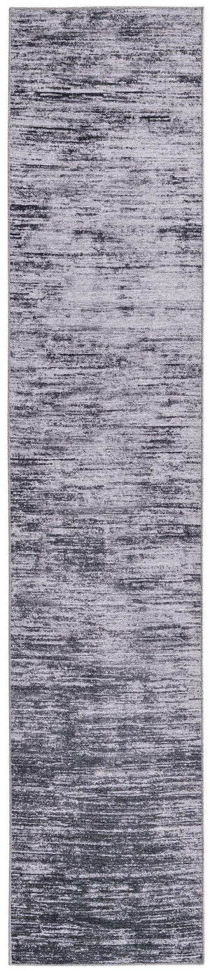 Gray 2' 6 x 12' Asha Runner Area Rug 100% Chenille Cotton Easy Clean Indoor Living Dining Bedroom Office Carpet for Sale at Rug Engine