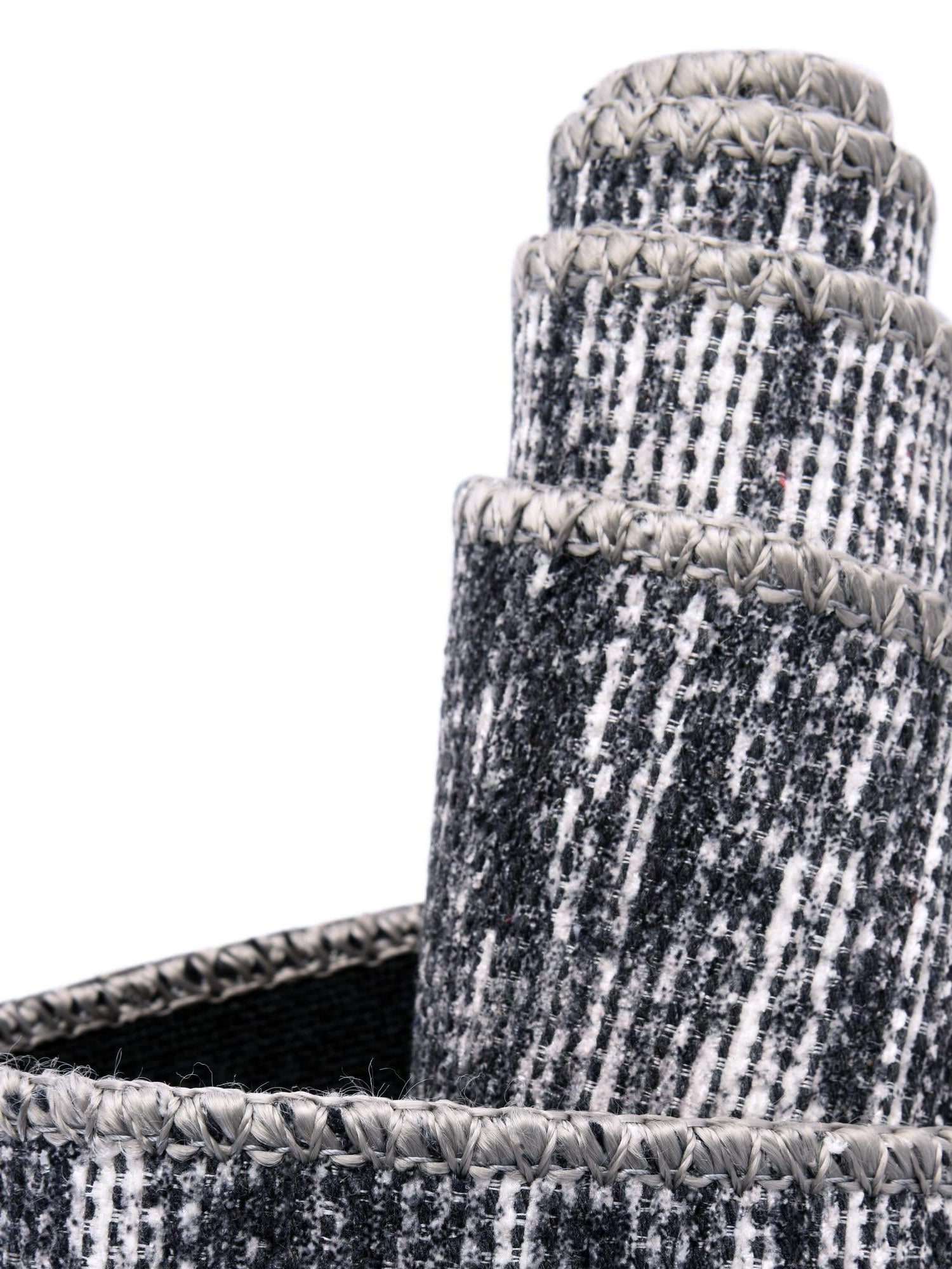 Gray 7' 7 x 7' 7 Asha Round Area Rug 100% Chenille Cotton Easy Clean Indoor Living Dining Bedroom Office Carpet for Sale at Rug Engine