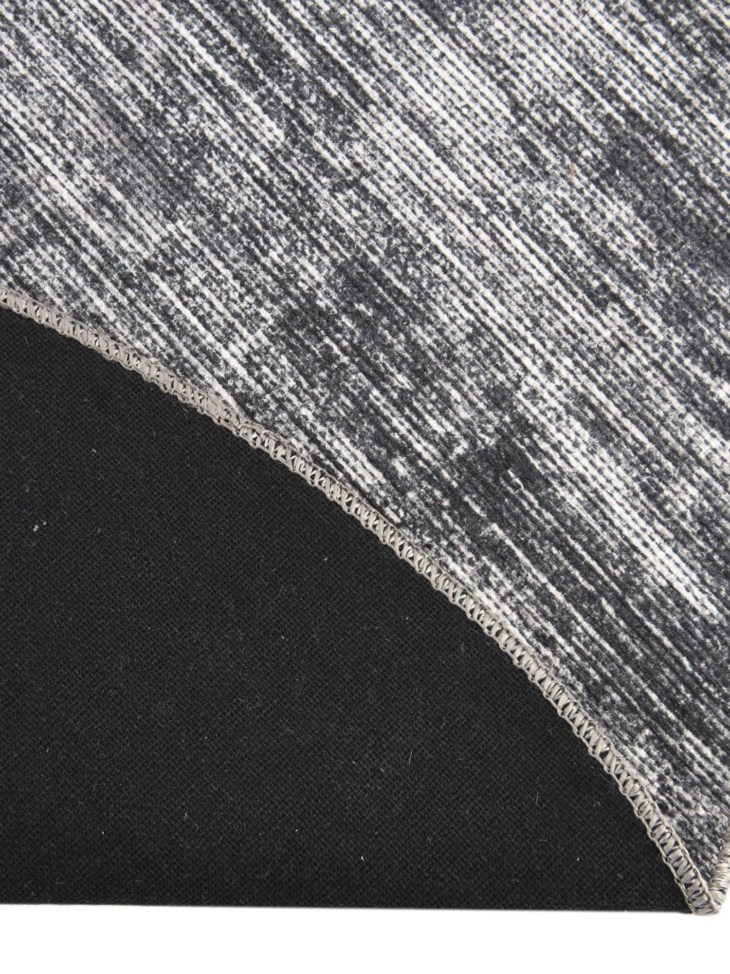 Gray 3' 6 x 5' 6 Asha Oval Area Rug 100% Chenille Cotton Easy Clean Indoor Living Dining Bedroom Office Carpet for Sale at Rug Engine