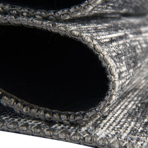 Gray 2' x 3' Asha Oval Area Rug 100% Chenille Cotton Easy Clean Indoor Living Dining Bedroom Office Carpet for Sale at Rug Engine