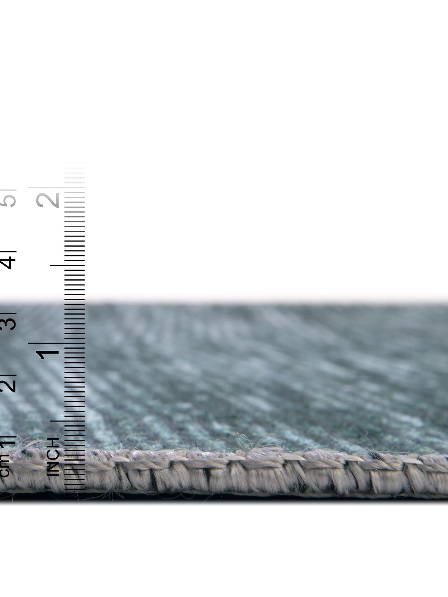 Teal 4' x 6' Asha Rectangle Area Rug 100% Chenille Cotton Easy Clean Indoor Living Dining Bedroom Office Carpet for Sale at Rug Engine