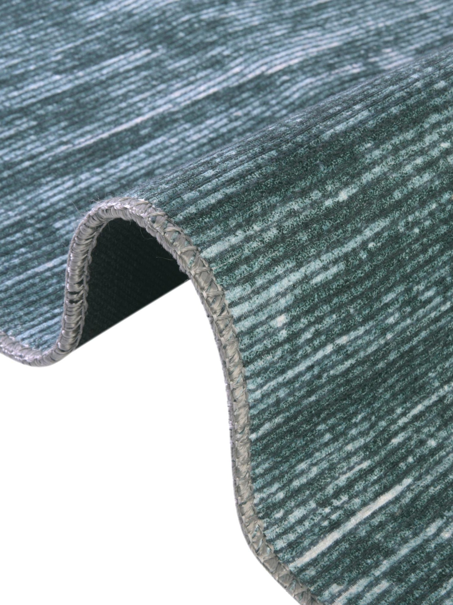 Teal 6' x 9' Asha Rectangle Area Rug 100% Chenille Cotton Easy Clean Indoor Living Dining Bedroom Office Carpet for Sale at Rug Engine