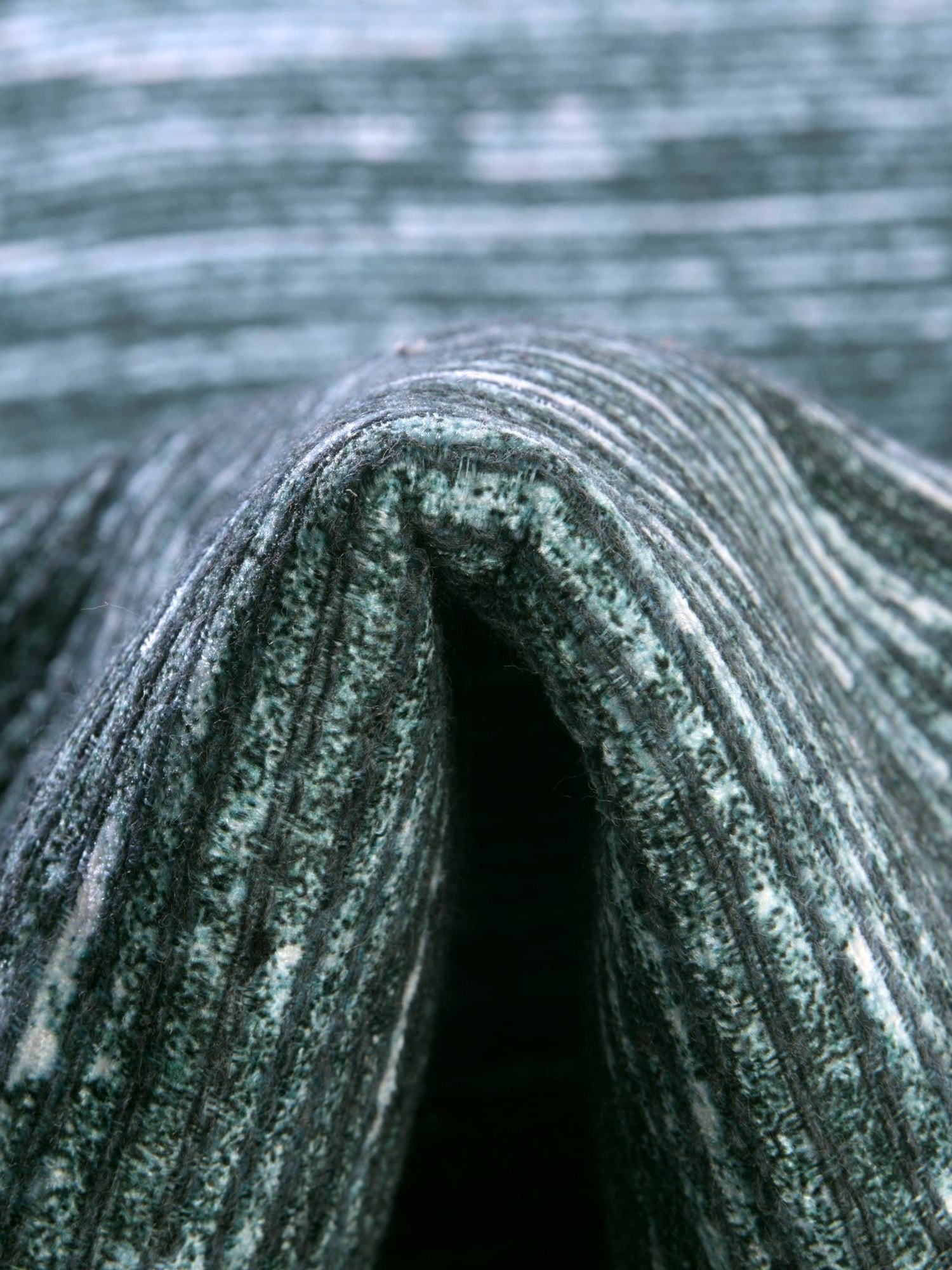 Teal 2' x 5' Asha Runner Area Rug 100% Chenille Cotton Easy Clean Indoor Living Dining Bedroom Office Carpet for Sale at Rug Engine