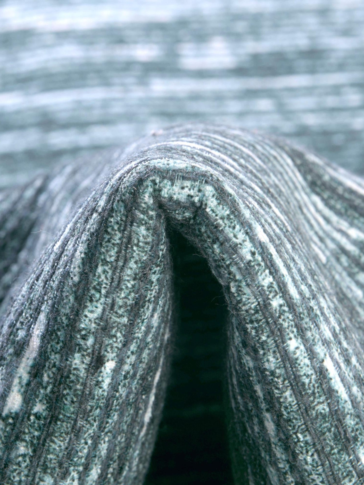 Teal 5' x 5' Asha Round Area Rug 100% Chenille Cotton Easy Clean Indoor Living Dining Bedroom Office Carpet for Sale at Rug Engine