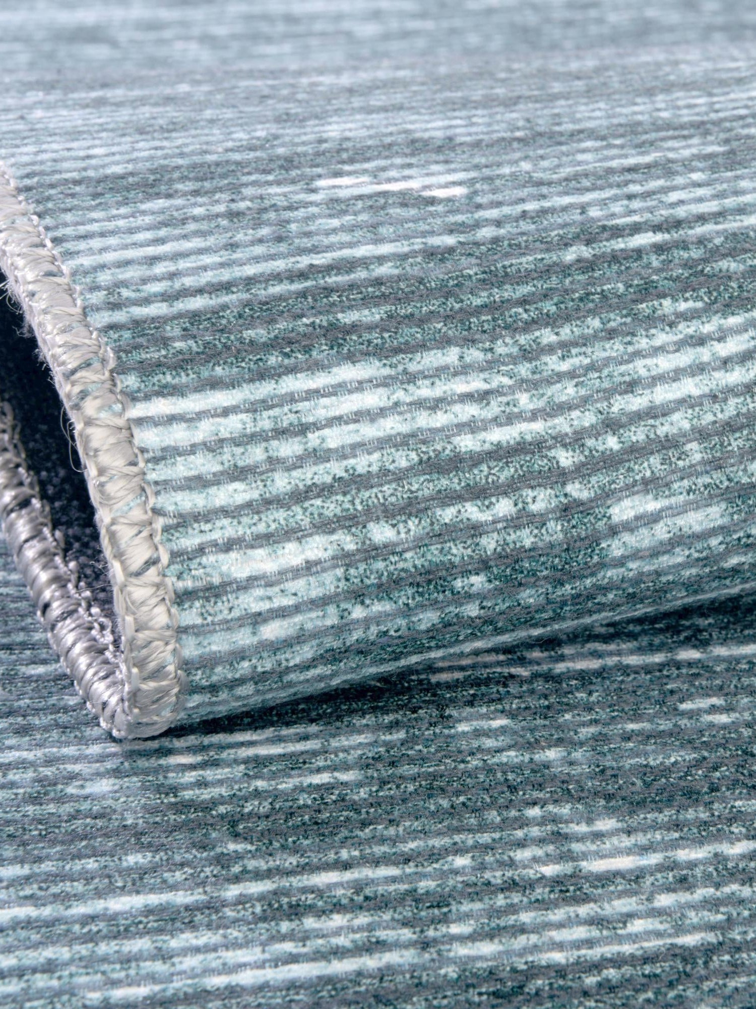 Teal 3' 6 x 5' 6 Asha Oval Area Rug 100% Chenille Cotton Easy Clean Indoor Living Dining Bedroom Office Carpet for Sale at Rug Engine