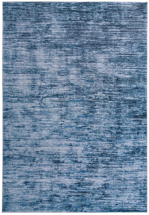 Blue 8' 4 x 12' Asha Rectangle Area Rug 100% Chenille Cotton Easy Clean Indoor Living Dining Bedroom Office Carpet for Sale at Rug Engine