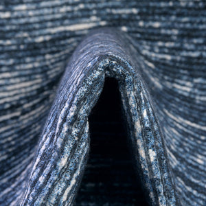 Blue 5' x 5' Asha Octagon Area Rug 100% Chenille Cotton Easy Clean Indoor Living Dining Bedroom Office Carpet for Sale at Rug Engine