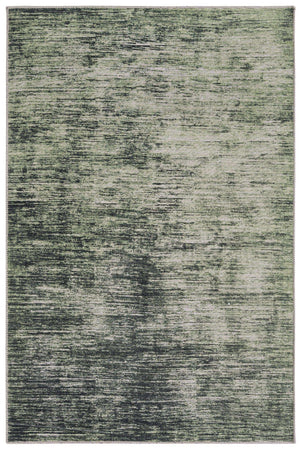 Green 4' x 6' Asha Rectangle Area Rug 100% Chenille Cotton Easy Clean Indoor Living Dining Bedroom Office Carpet for Sale at Rug Engine