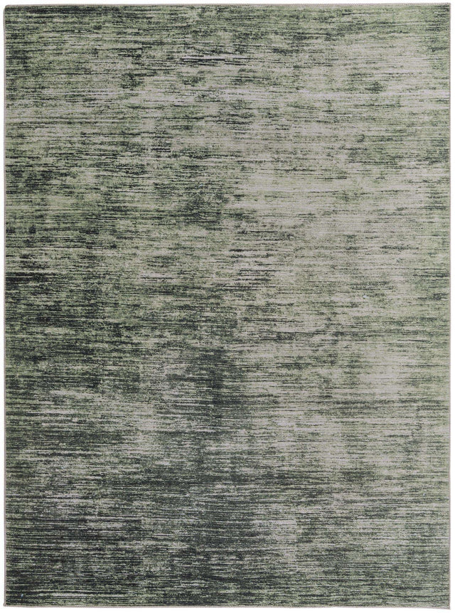 Green 7' 6 x 10' 6 Asha Rectangle Area Rug 100% Chenille Cotton Easy Clean Indoor Living Dining Bedroom Office Carpet for Sale at Rug Engine