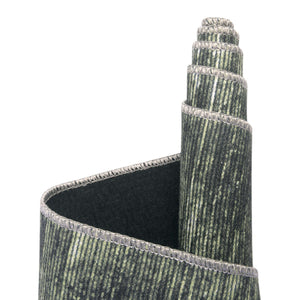 Green 2' 6 x 10' Asha Runner Area Rug 100% Chenille Cotton Easy Clean Indoor Living Dining Bedroom Office Carpet for Sale at Rug Engine