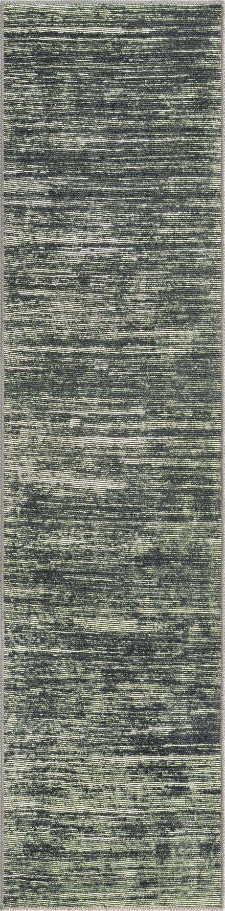 Green 2' x 8' Asha Runner Area Rug 100% Chenille Cotton Easy Clean Indoor Living Dining Bedroom Office Carpet for Sale at Rug Engine