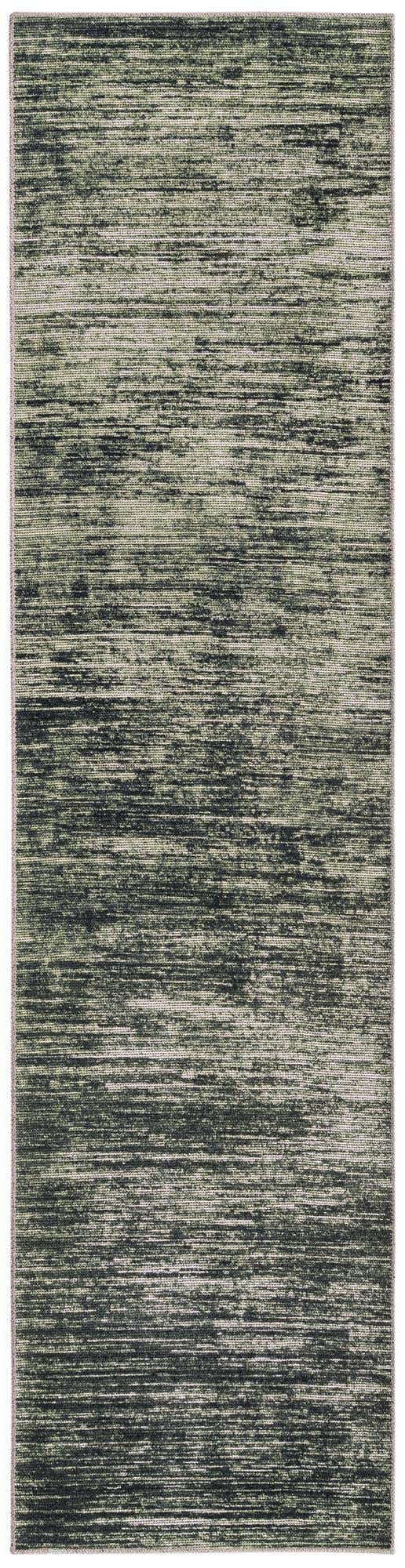 Green 2' 6 x 10' Asha Runner Area Rug 100% Chenille Cotton Easy Clean Indoor Living Dining Bedroom Office Carpet for Sale at Rug Engine