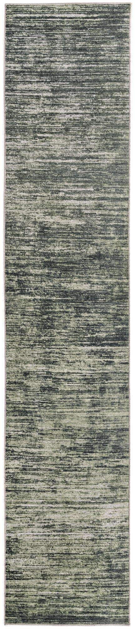 Green 2' 6 x 12' Asha Runner Area Rug 100% Chenille Cotton Easy Clean Indoor Living Dining Bedroom Office Carpet for Sale at Rug Engine