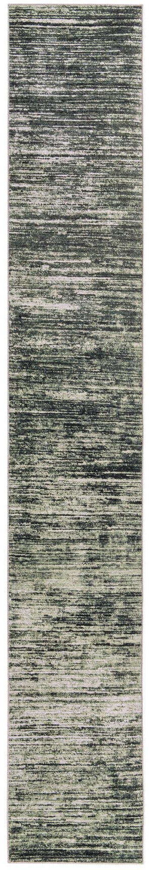 Green 2' 6 x 16' Asha Runner Area Rug 100% Chenille Cotton Easy Clean Indoor Living Dining Bedroom Office Carpet for Sale at Rug Engine