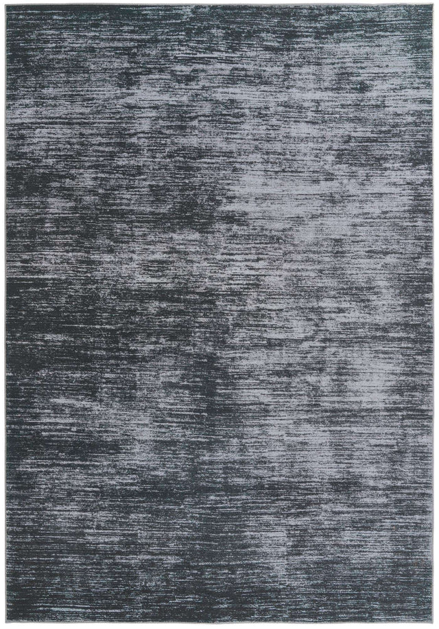 Black 8' 4 x 12' Asha Rectangle Area Rug 100% Chenille Cotton Easy Clean Indoor Living Dining Bedroom Office Carpet for Sale at Rug Engine