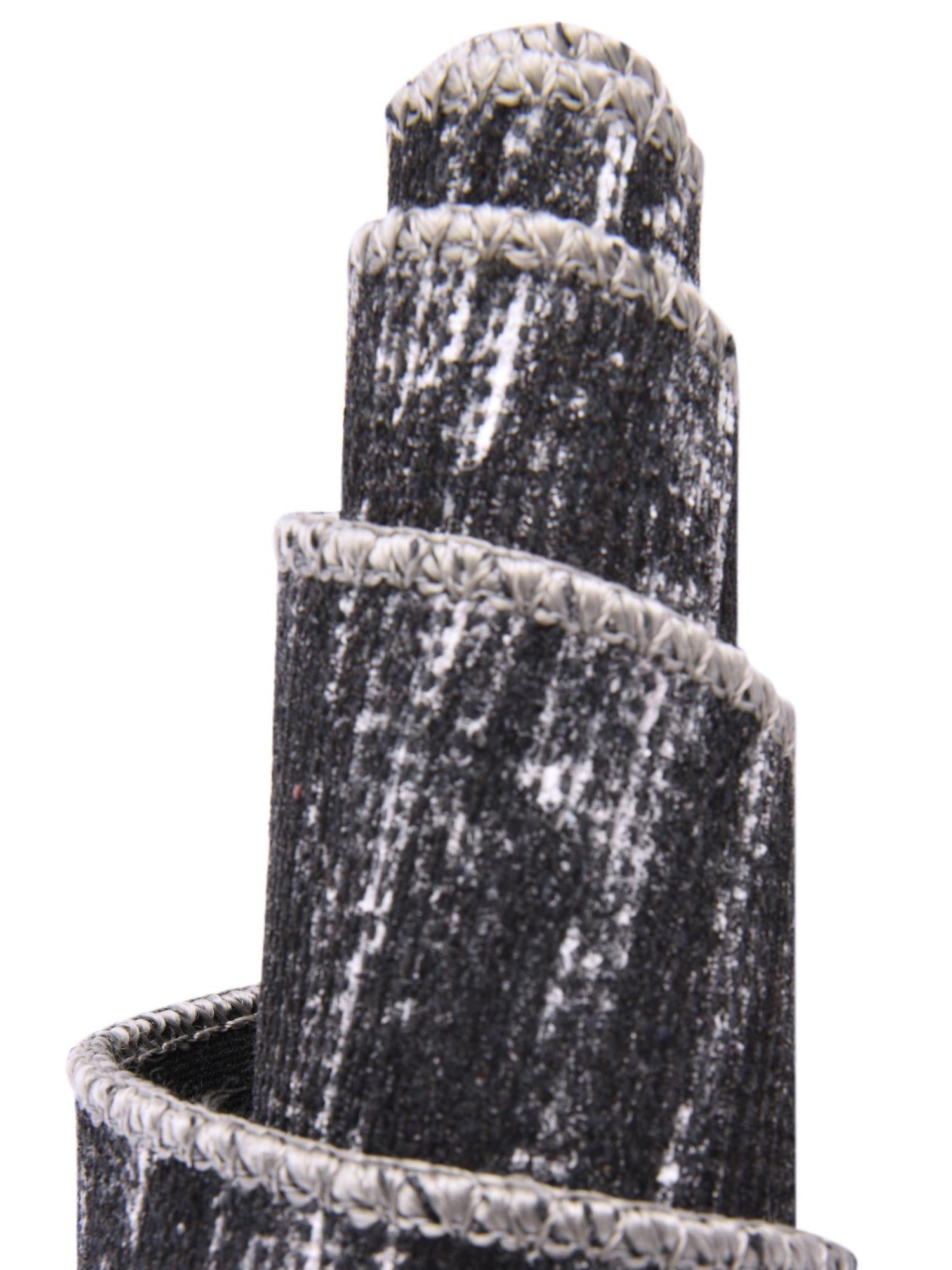 Black 7' 7 x 7' 7 Asha Round Area Rug 100% Chenille Cotton Easy Clean Indoor Living Dining Bedroom Office Carpet for Sale at Rug Engine