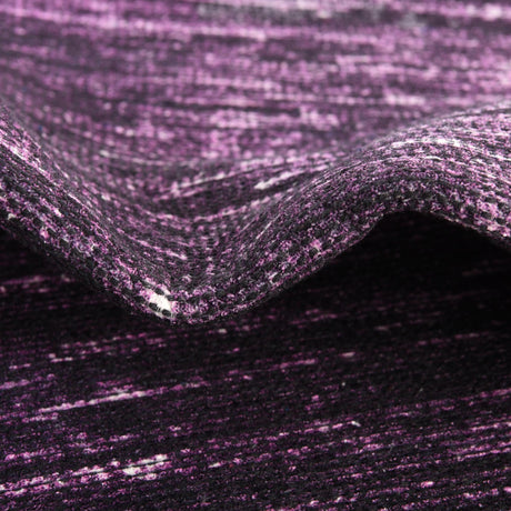 Purple 6' x 9' Asha Rectangle Area Rug 100% Chenille Cotton Easy Clean Indoor Living Dining Bedroom Office Carpet for Sale at Rug Engine