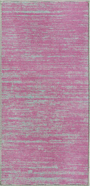 Pink 2' x 4' Asha Runner Area Rug 100% Chenille Cotton Easy Clean Indoor Living Dining Bedroom Office Carpet for Sale at Rug Engine