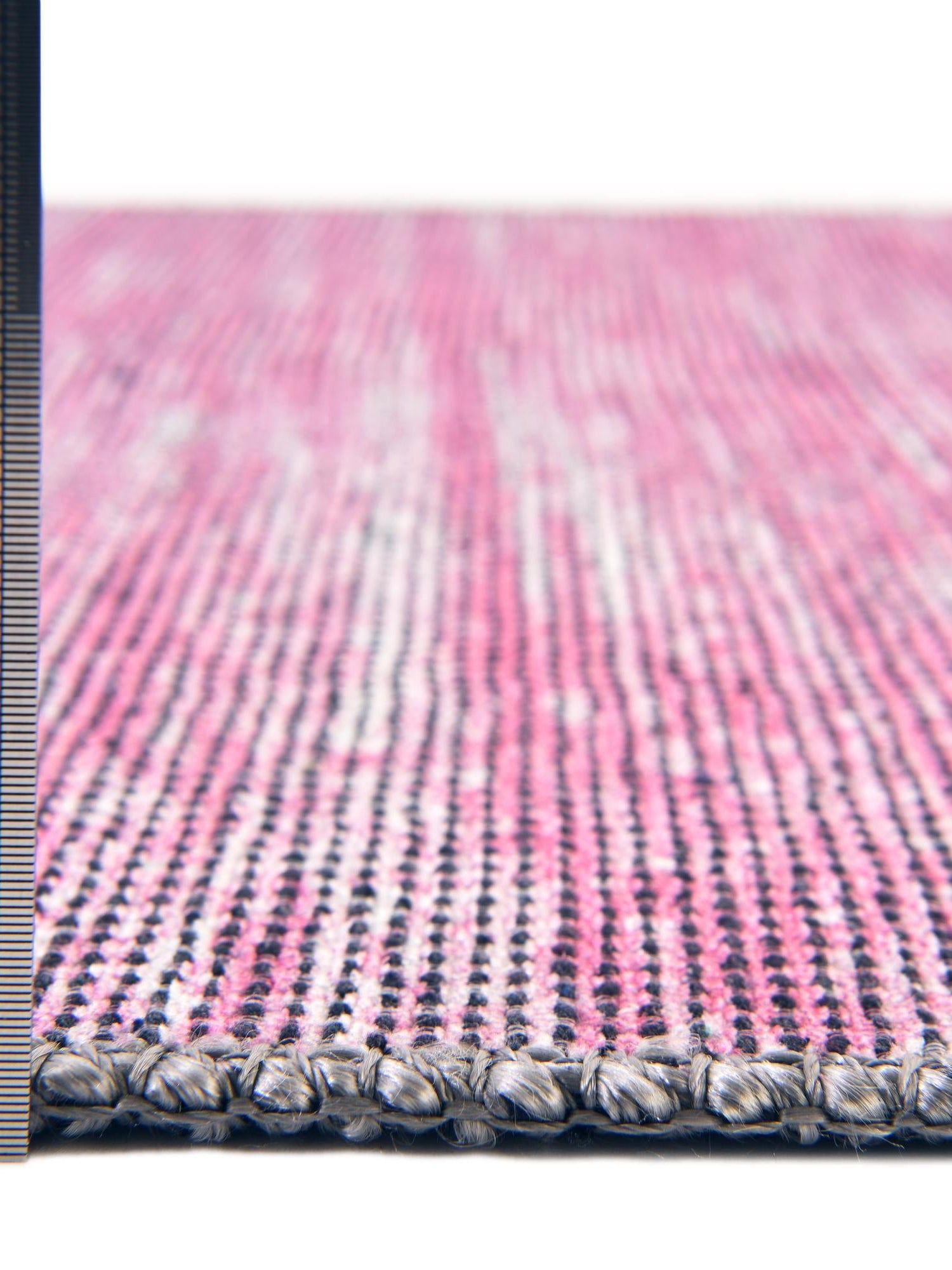 Pink 7' 7 x 7' 7 Asha Round Area Rug 100% Chenille Cotton Easy Clean Indoor Living Dining Bedroom Office Carpet for Sale at Rug Engine