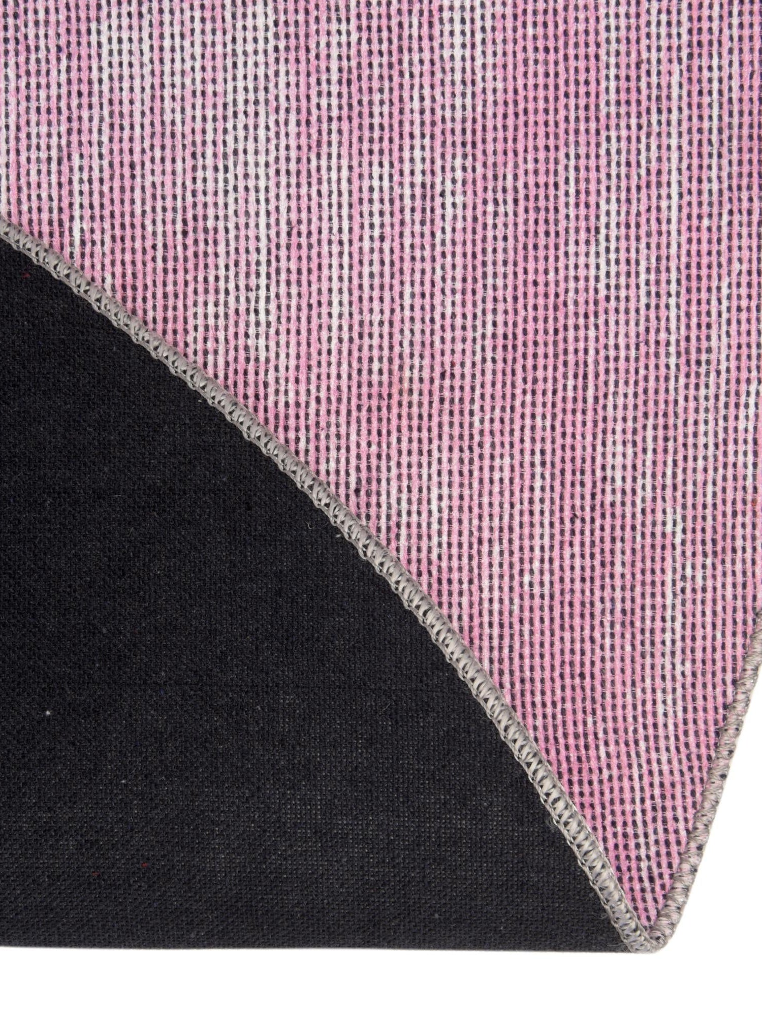 Pink 4' x 6' Asha Oval Area Rug 100% Chenille Cotton Easy Clean Indoor Living Dining Bedroom Office Carpet for Sale at Rug Engine