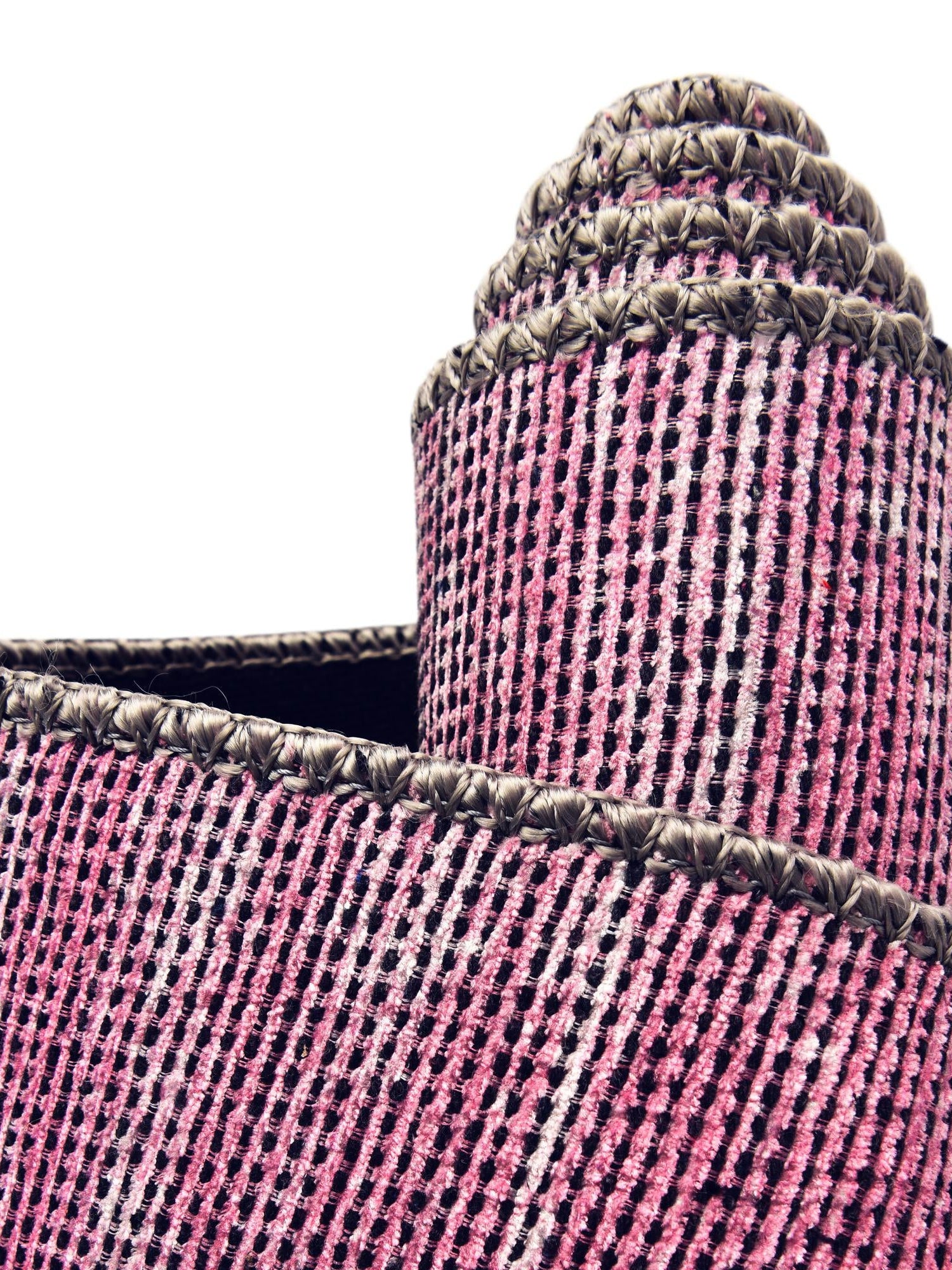 Pink 4' x 6' Asha Oval Area Rug 100% Chenille Cotton Easy Clean Indoor Living Dining Bedroom Office Carpet for Sale at Rug Engine