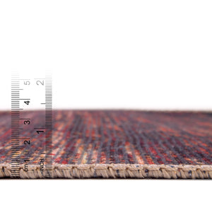 Rust Red 4' x 6' Asha Rectangle Area Rug 100% Chenille Cotton Easy Clean Indoor Living Dining Bedroom Office Carpet for Sale at Rug Engine