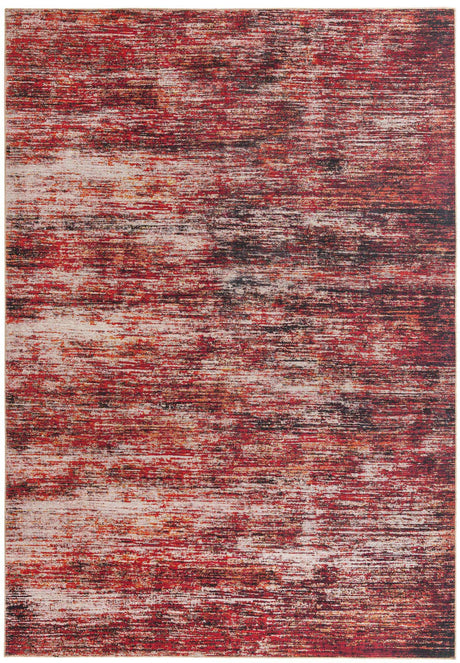 Rust Red 8' 4 x 12' Asha Rectangle Area Rug 100% Chenille Cotton Easy Clean Indoor Living Dining Bedroom Office Carpet for Sale at Rug Engine