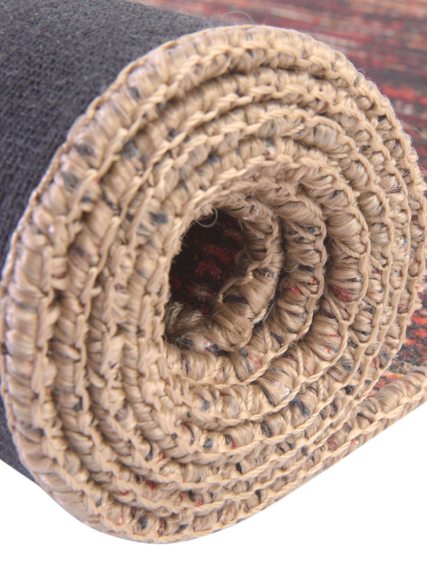 Rust Red 2' x 5' Asha Runner Area Rug 100% Chenille Cotton Easy Clean Indoor Living Dining Bedroom Office Carpet for Sale at Rug Engine