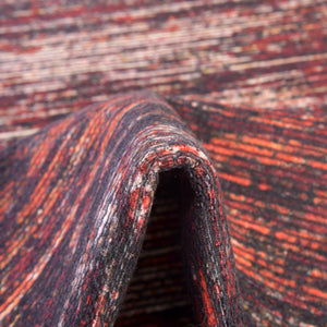 Rust Red 5' x 5' Asha Square Rug