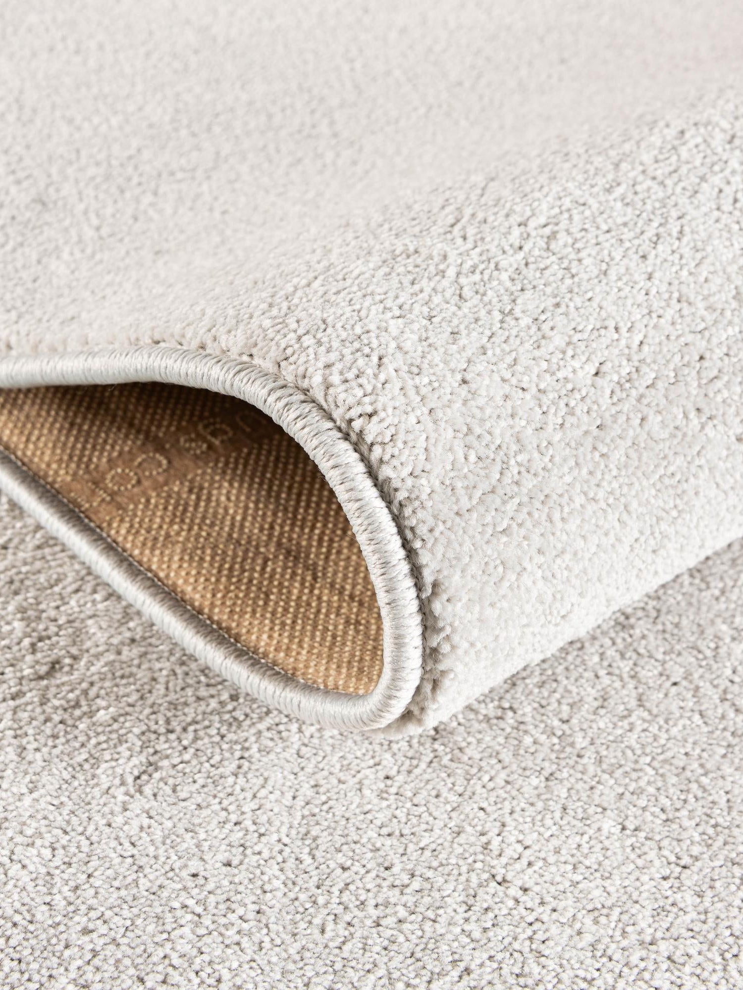 Cloud Gray 3' 3 x 3' 3 Everyday Solid Square Area Rug 100% Polypropylene With Felt Backing Easy Clean Simple Carpet for Minimalist Room Decorating for Sale at Rug Engine