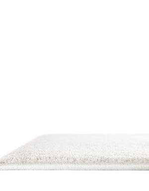 Cloud Gray 2' x 8' Everyday Solid Runner Area Rug 100% Polypropylene With Felt Backing Easy Clean Simple Carpet for Minimalist Room Decorating for Sale at Rug Engine
