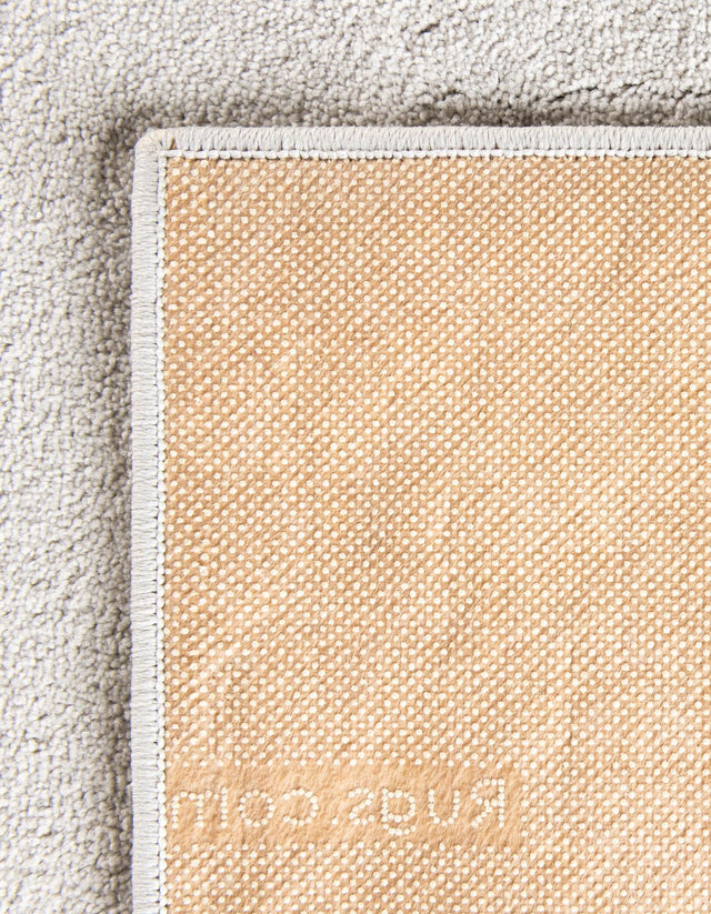 Cloud Gray 2' 6 x 16' 5 Everyday Solid Runner Area Rug 100% Polypropylene With Felt Backing Easy Clean Simple Carpet for Minimalist Room Decorating for Sale at Rug Engine
