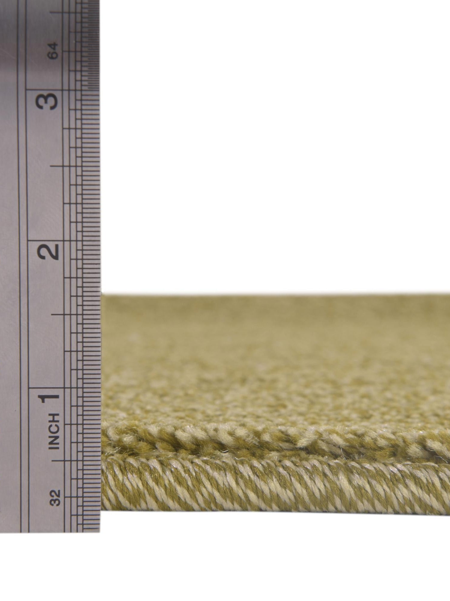 Fem Green 2' x 8' Everyday Solid Runner Area Rug 100% Polypropylene With Felt Backing Easy Clean Simple Carpet for Minimalist Room Decorating for Sale at Rug Engine