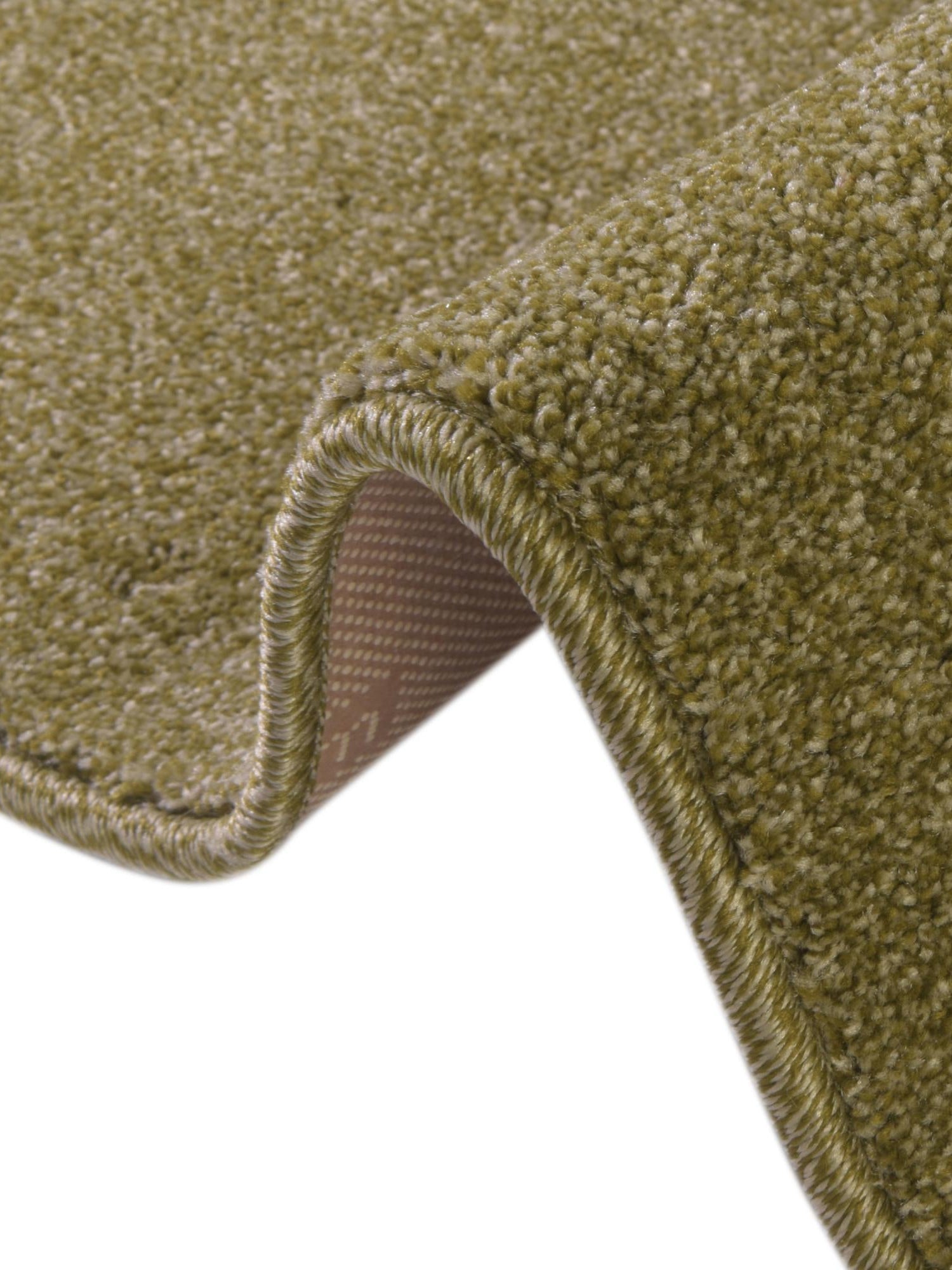 Fem Green 2' x 8' Everyday Solid Runner Area Rug 100% Polypropylene With Felt Backing Easy Clean Simple Carpet for Minimalist Room Decorating for Sale at Rug Engine